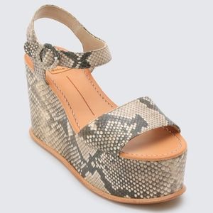 Dolce Vita Wedge/Platforms Datiah Snakeskin